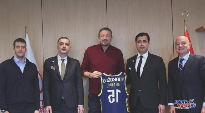 Fenerbahçe’den TBF Başkanı Hidayet Türkoğlu’na Ziyaret