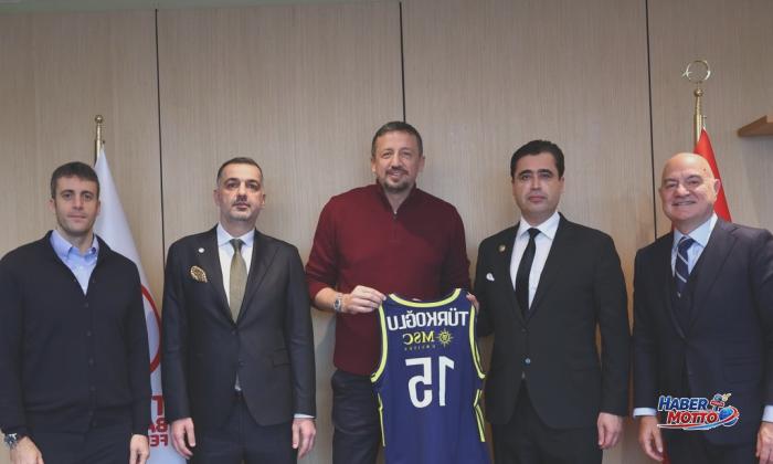 Fenerbahçe’den TBF Başkanı Hidayet Türkoğlu’na Ziyaret