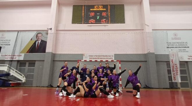 Sinopspor Kadın Hentbol Takımından Farklı Galibiyet